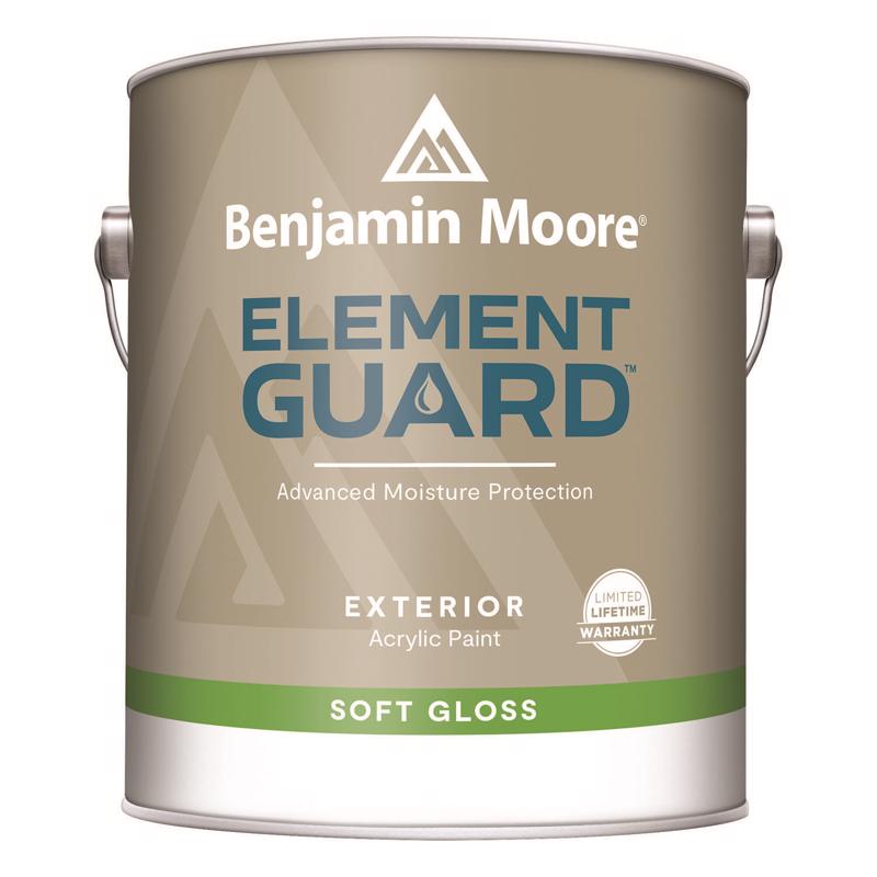 Benjamin Moore Element Guard Soft Gloss Base 3 Paint Exterior 1 gal