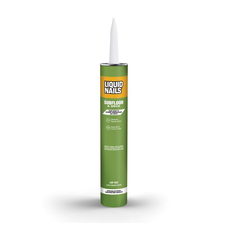 Liquid Nails Subfloor & Deck Acrylic Latex Construction Adhesive 28 oz