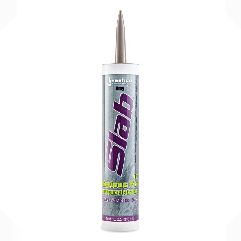 Sashco Slab Cement Crack Filler 10.5 linear ft Gray