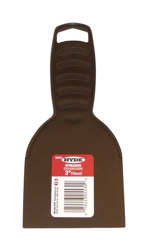 Hyde Economy Series 3 in. W X 7-1/4 in. L Polypropylene Standard Smoother/Spreader