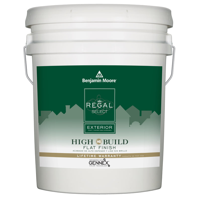 Benjamin Moore Regal Select Flat Tintable Base Base 4 Paint Exterior 5 gal