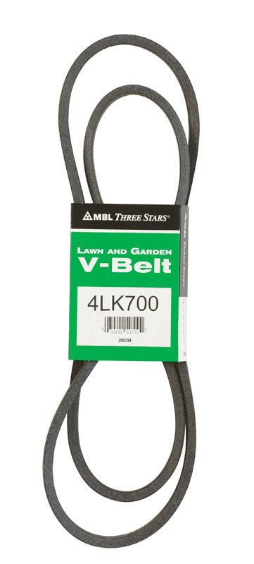 Mitsuboshi Super KB Standard V-Belt 0.5 in. W X 70 in. L For Riding Mowers