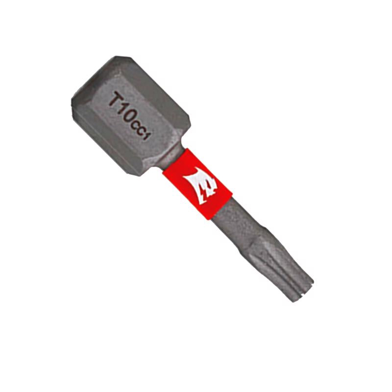 Diablo Torx #10 X 1 in. L Driver Bit Black Oxide 2 pk