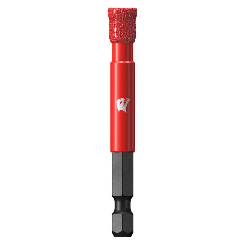 Diablo 5/16 in. Diamond Grit 5.52 in. L X 1/4 in. D Hole Saw
