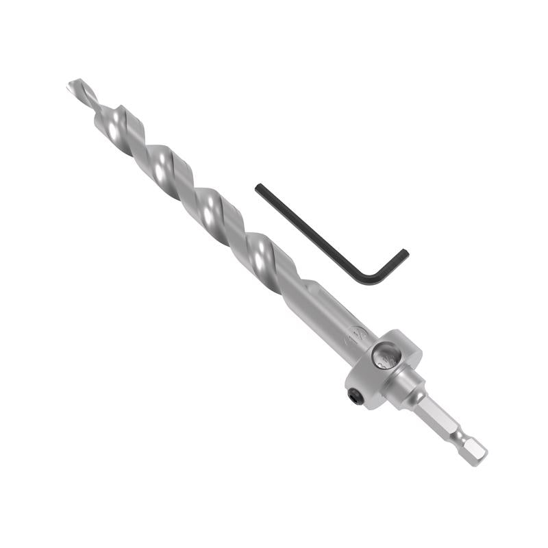 Kreg 1/2 in. X 7-7/8 in. L High Speed Steel Drill Bit Hex Shank 3 pc