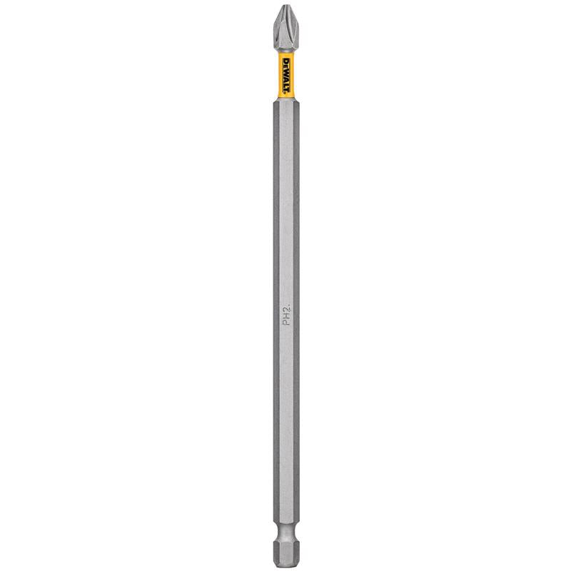 DeWalt Max Fit Phillips #2 X 6 in. L Screwdriver Bit Steel 1 pk