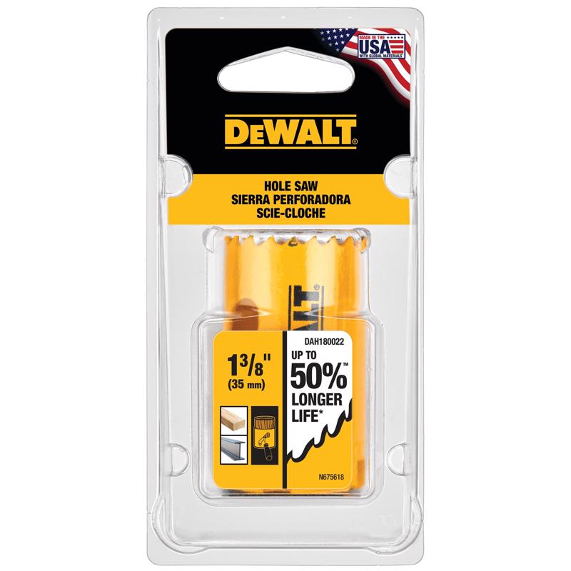 DeWalt 1-3/8 in. Bi-Metal Hole Saw