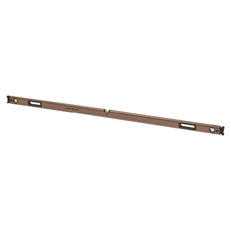 Spec Ops 72 in. Aluminum Box Beam Level 3 vial