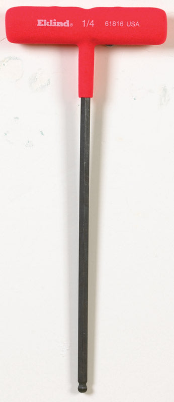 Eklind Power-T 1/4 in. SAE T-Handle Ball End Hex Key 1 pc