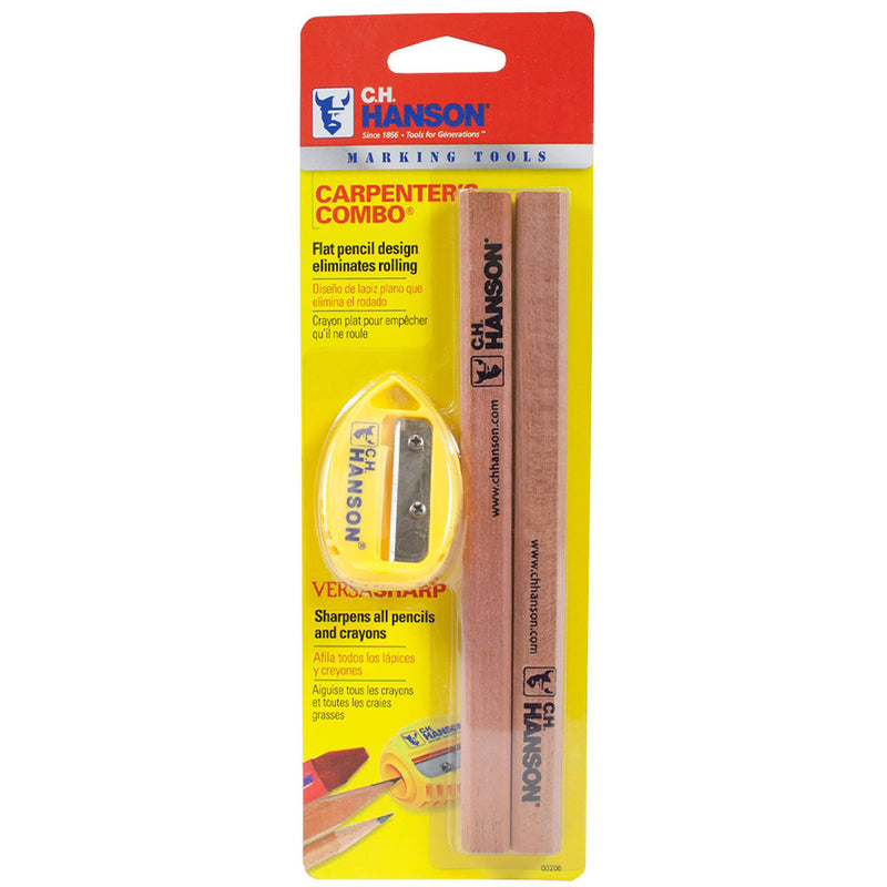 C.H. Hanson 8.8 in. L Carpenter Pencil Kit Beige 3 pc
