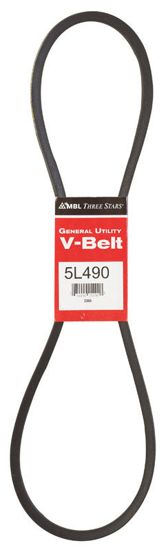 Mitsuboshi FHP General Utility V-Belt 0.63 in. W X 49 in. L For Fractional Horsepower Motors