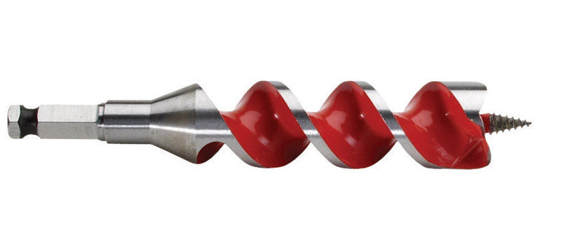 Milwaukee 1-1/8 in. D X 6.5 in. L Auger Bit Hardened Steel 1 pc