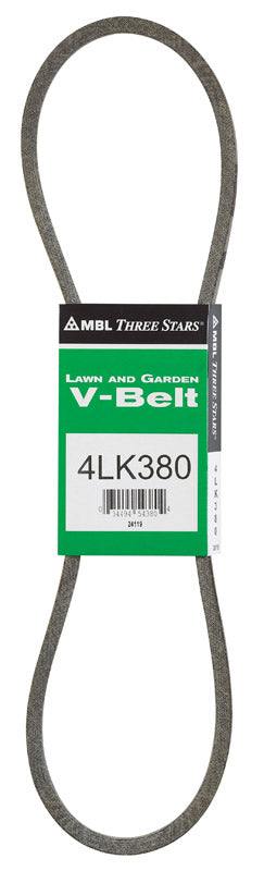 Mitsuboshi Super KB Standard V-Belt 0.5 in. W X 38 in. L For Riding Mowers