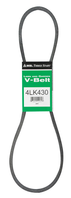 Mitsuboshi Super KB Standard V-Belt 0.5 in. W X 43 in. L For Riding Mowers