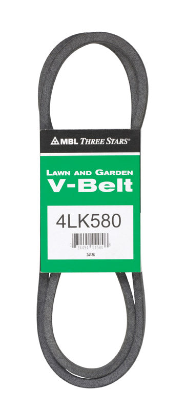 Mitsuboshi Super KB Standard V-Belt 0.5 in. W X 58 in. L For Riding Mowers