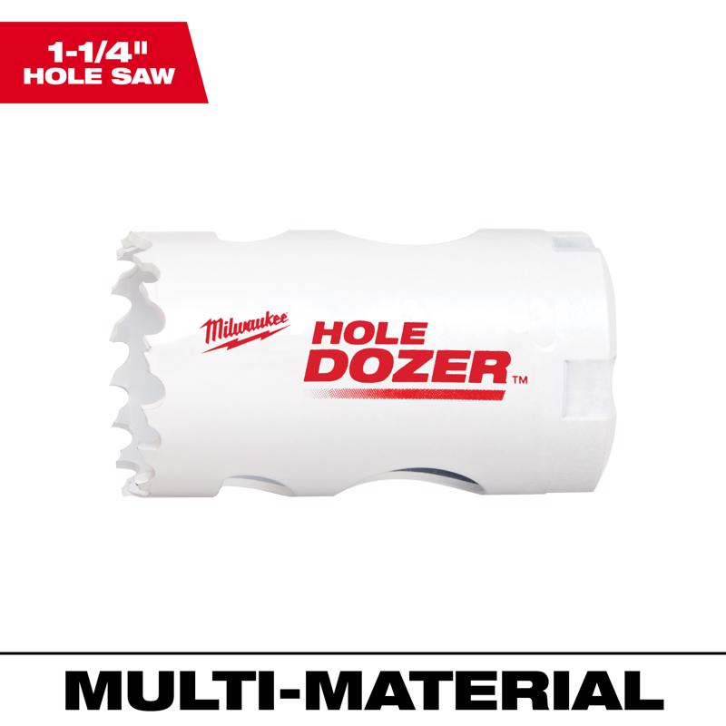 Milwaukee Hole Dozer 1-1/4 in. Bi-Metal Hole Saw