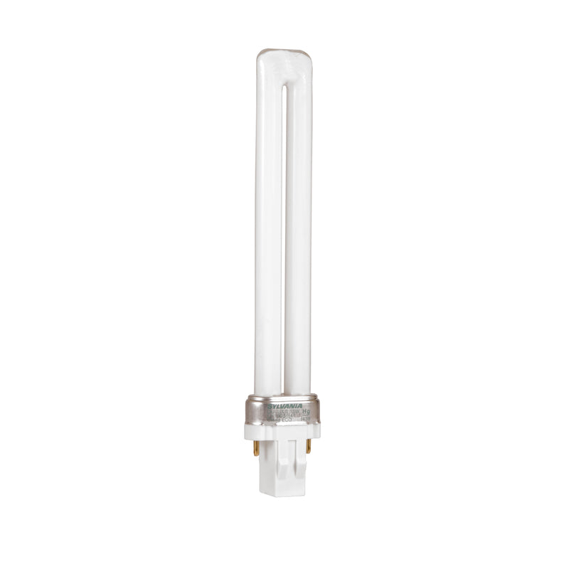 Sylvania Dulux 5 W Tubular 0.87 in. D X 1.38 in. L CFL Bulb Warm White Tubular 2700 K 1 pk