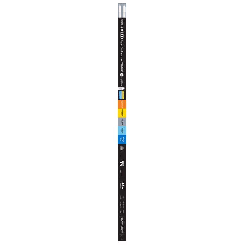 Feit Linear T5 Bright White/Cool White/Daylight/Daylight Deluxe 46 in. G5 T5 LED Linear Lamp 54 Watt