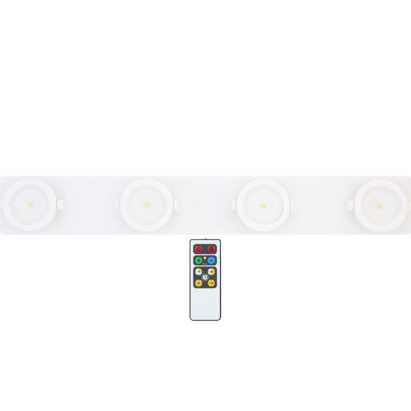 Rite Lite 15.75 in. L White Battery Powered LED Strip Light 70 lm