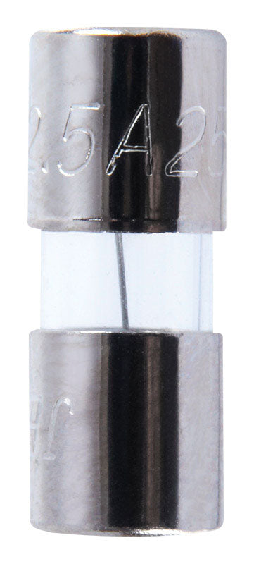 Jandorf AGA 2.5 amps Fast Acting Fuse 4 pk