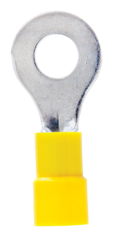 Jandorf 12-10 Ga. Insulated Wire Terminal Ring Yellow 5 pk