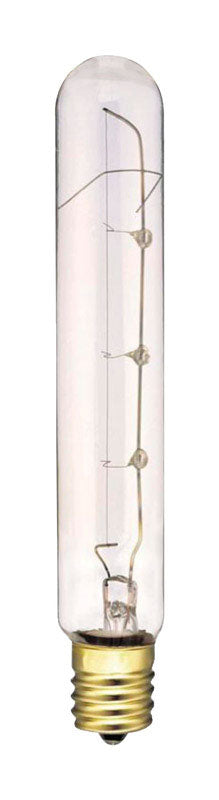 Westinghouse 25 W T6.5 Tubular Incandescent Bulb E17 (Intermediate) White 1 pk
