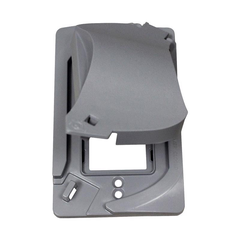 Sigma Engineered Solutions Rectangle Plastic 1 gang 4.76 in. H X 3.01 in. W Universal Cover