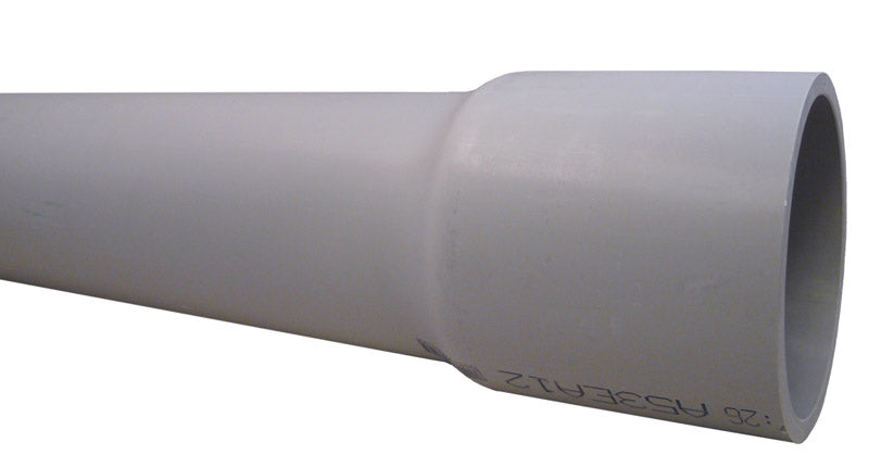 Cantex 1-1/2 in. D X 10 ft. L PVC 80 schedule Electrical Conduit For Rigid
