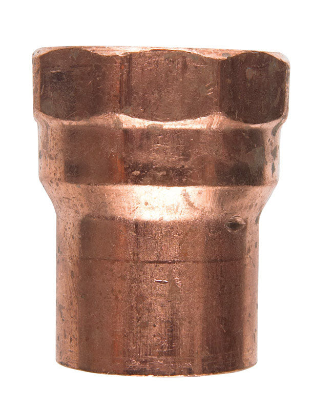 NIBCO 3/4 in. Sweat X 3/4 in. D FPT Copper Female Adapter 10 pk