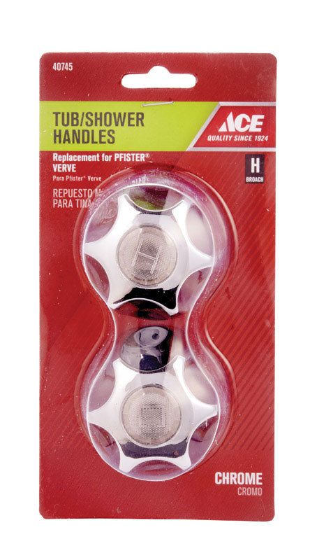 Ace For Pfister Verve Chrome Tub and Shower Faucet Handles