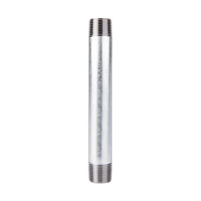 STZ Industries 3/4 in. MIP each X 3/4 in. D MIP Galvanized Steel 7 in. L Nipple