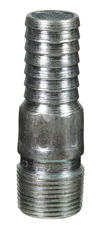 STZ Industries 3/4 in. Barb X 3/4 in. D MPT Galvanized Steel Adapter