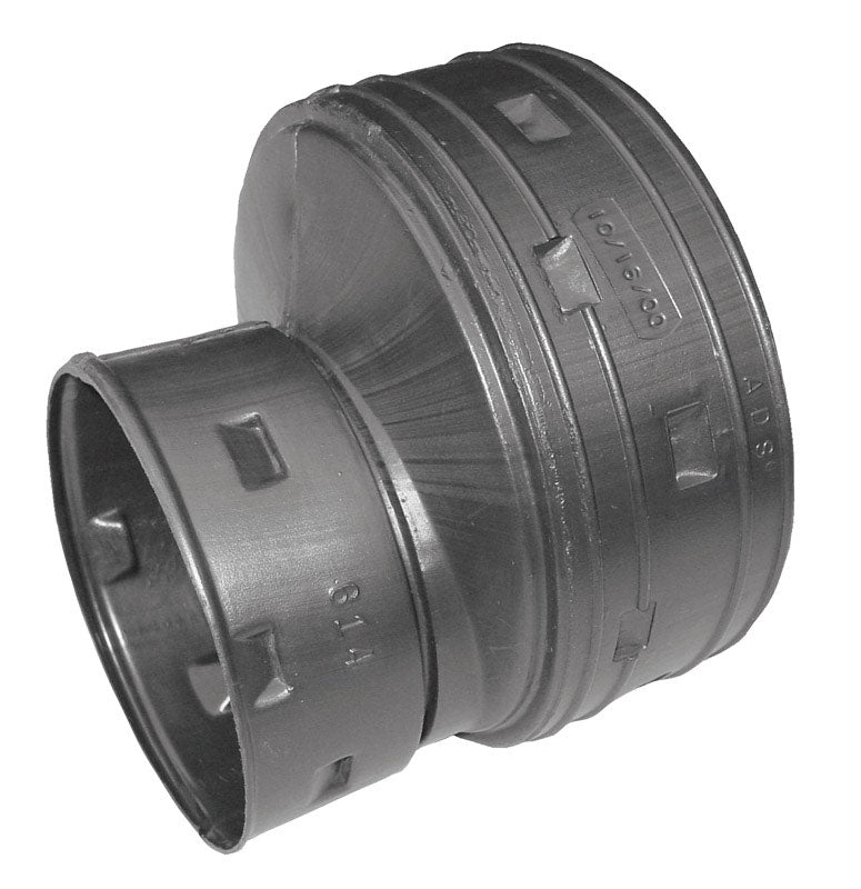 Advanced Drainage Systems 3 in. Snap X 4 in. D Snap Polyethylene 4-1/2 in. Coupler 1 pk