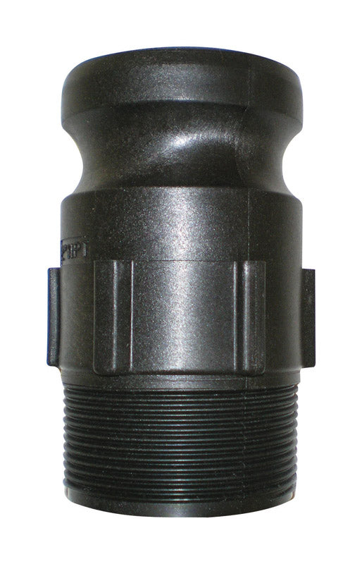 Abbott Rubber Polypropylene 1-1/2 in. D X 1-1/2 in. D Male Adapter 1 pk