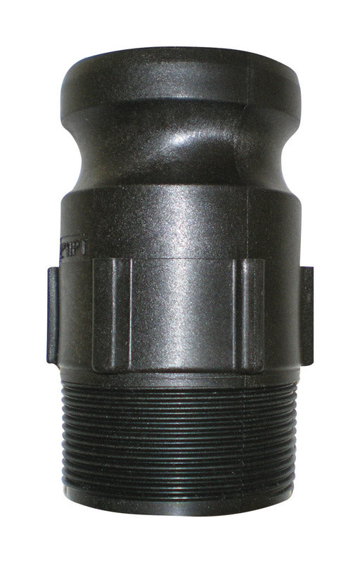 Abbott Rubber Polypropylene 2 in. D X 2 in. D Male Adapter 1 pk