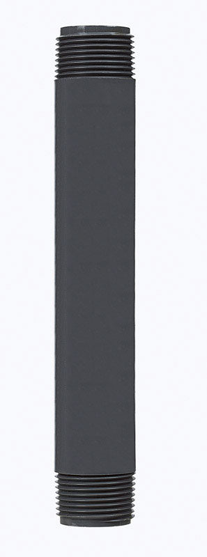 B&K Schedule 80 1 in. MIP X 1 in. D MIP PVC 8 in. Nipple 1 pk