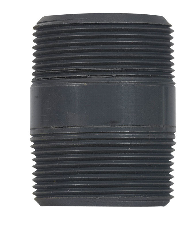 B&K ProLine Schedule 80 1-1/2 in. MIP X 1-1/2 in. D MIP PVC 2-1/2 in. Nipple 1 pk