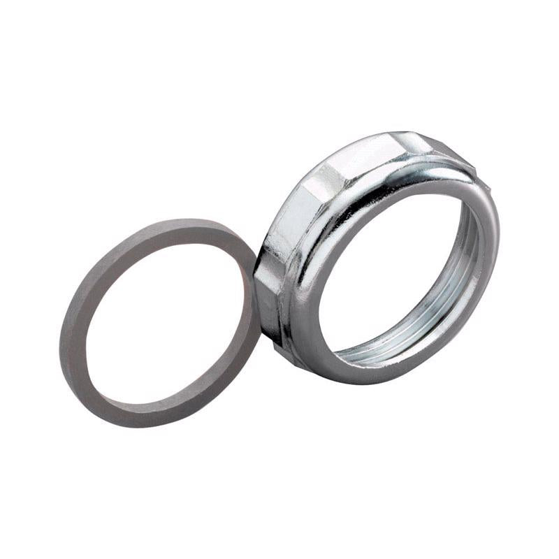 Plumb Pak Slip Joint Nut Universal 1-1/4 x 1-1/4 in. Silver Diecast 1 pc