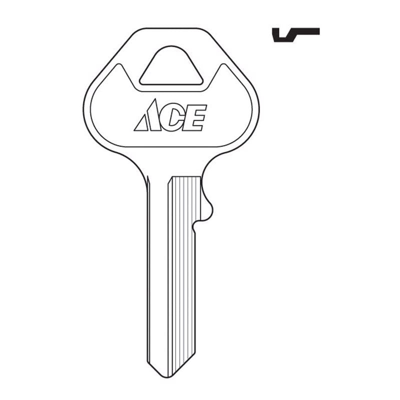 HILLMAN Home Padlock Key Blank CP10 - 88/ 40 KB Single