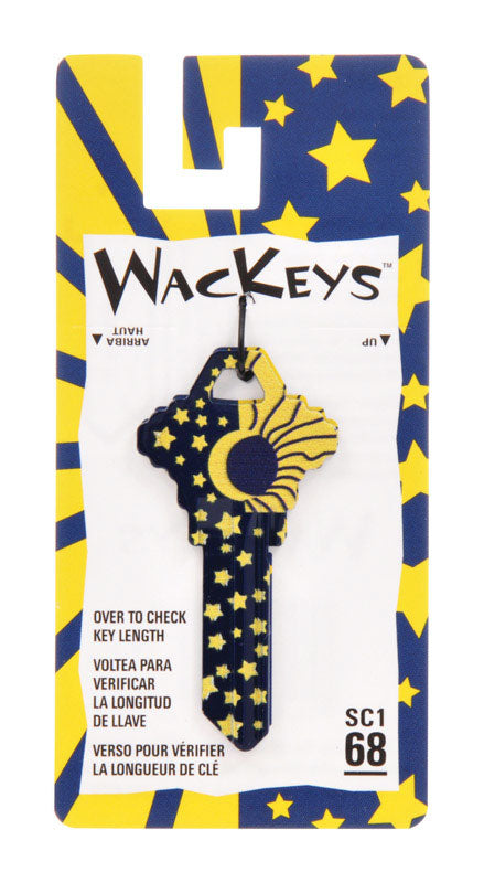 HILLMAN Wackey Sun & Moon House/Office Universal Key Blank SC1 Single