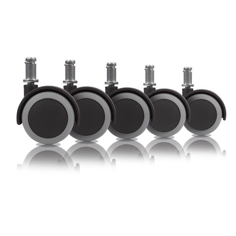 Slipstick 2 in. D Swivel Rubber Caster 330 lb 5 pk