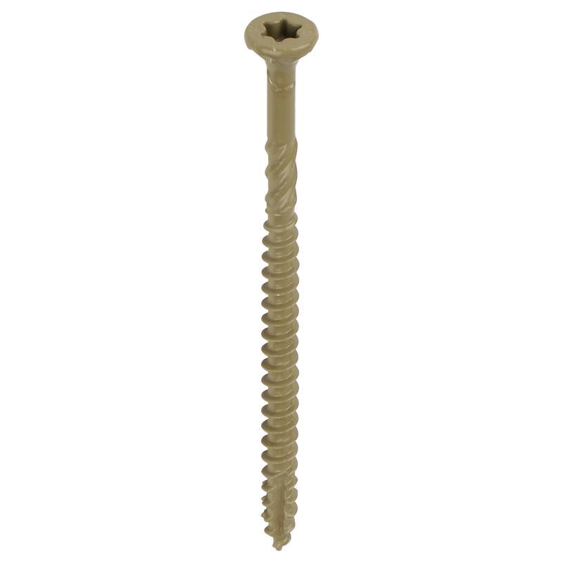 GRK Fasteners No. 9 X 3 in. L Star Corrosion Resistant W-Cut Wood Screws 350 pk