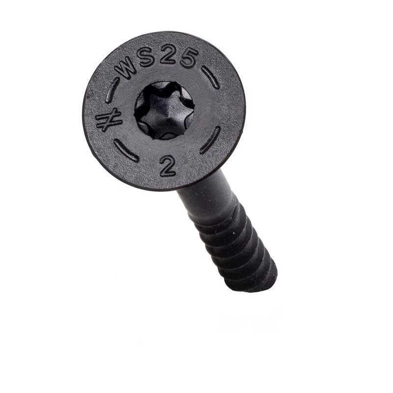 Simpson Strong-Tie Outdoor Accents No. 17 Sizes X 2 in. L Hex Drive Low Profile Head Standard Struct