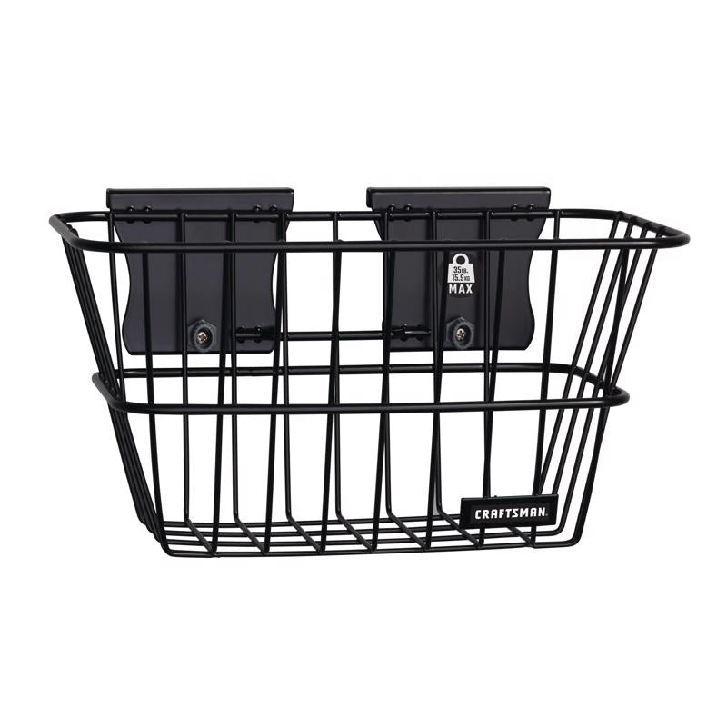 Craftsman Versatrack 6.25 in. L X 11 in. W X 6.625 in. H Black Wire Basket