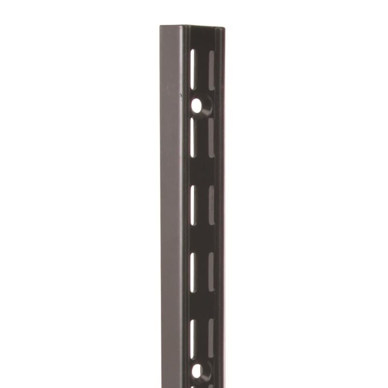 Knape & Vogt Black Steel Regular Duty Shelf Support 14 Ga. 39 in. L 450 lb