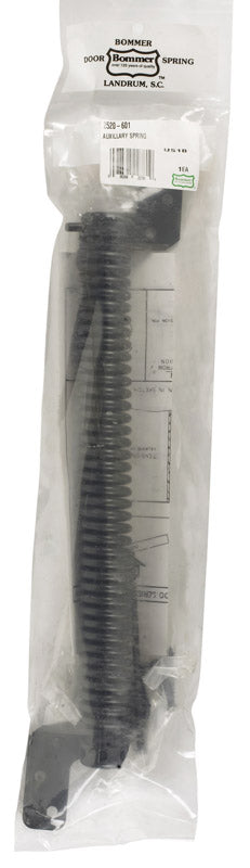 Prime-Line 1.75 in. D X 10 in. L Black Steel Gate Spring