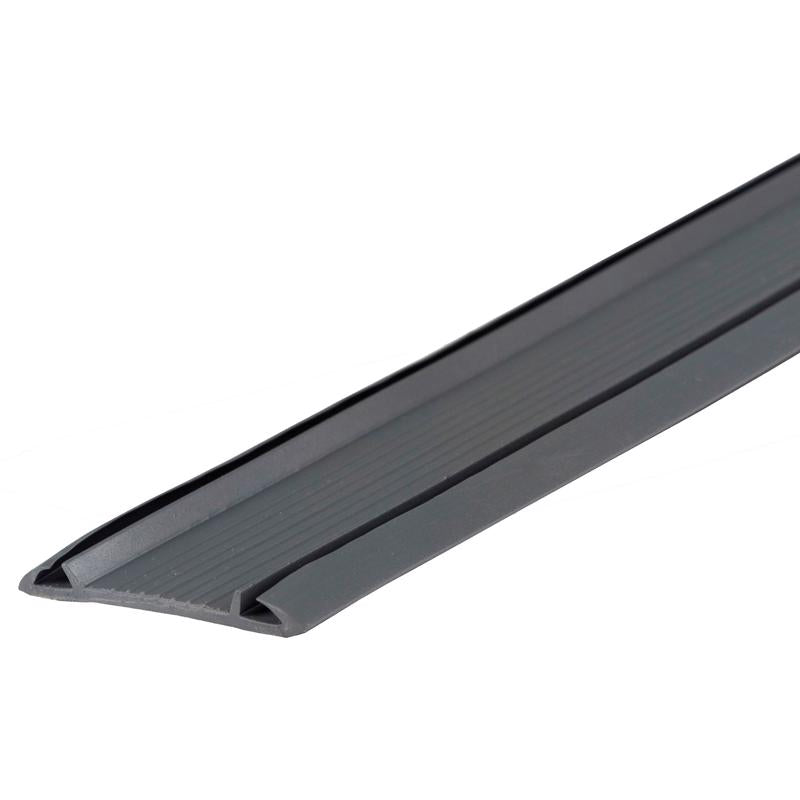 M-D BUILDING PRODUCTS Gray Vinyl Threshold Insert For Low Thresholds 36 in. L X 0.63 in.
