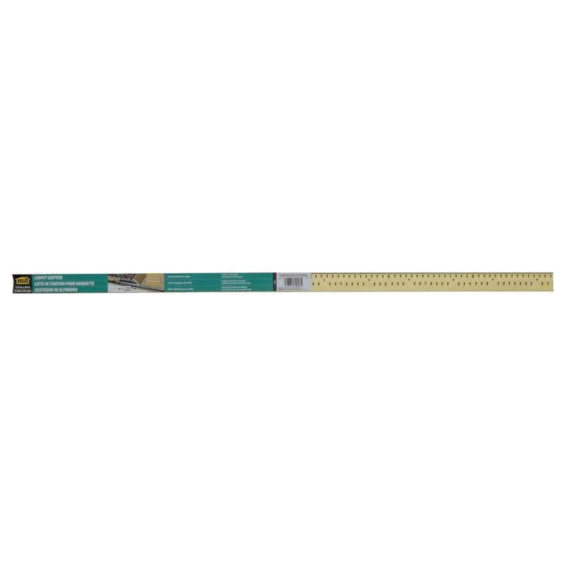 M-D BUILDING PRODUCTS 0.5 in. H X 1.375 in. W X 36 in. L Satin Brass Aluminum Carpet Gripper