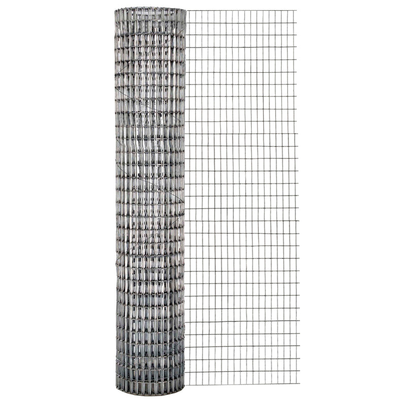 Ironridge 30 in. H X 10 ft. L Galvanized Steel Welded 1 in. X 1 in. in.