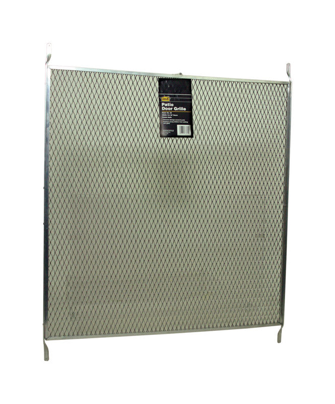 M-D BUILDING PRODUCTS 19 in. L Mill Silver Aluminum Door Grille 1 pc
